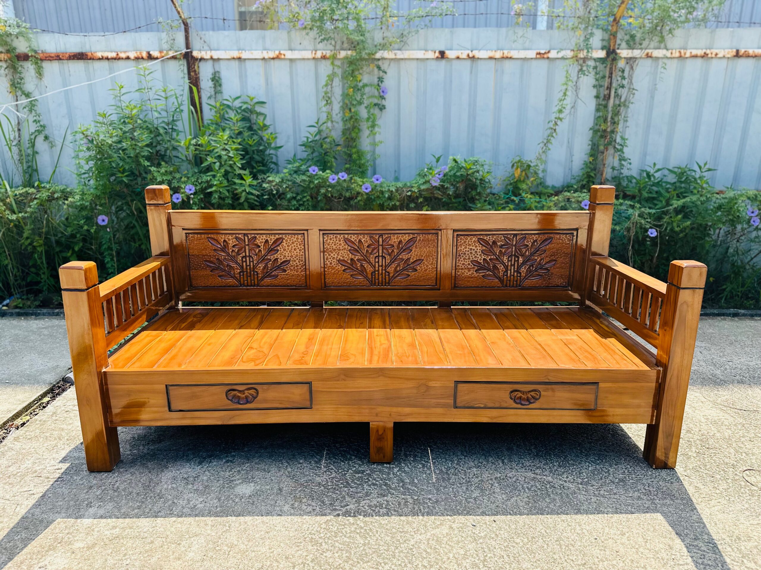 Mahogany wood furniture project