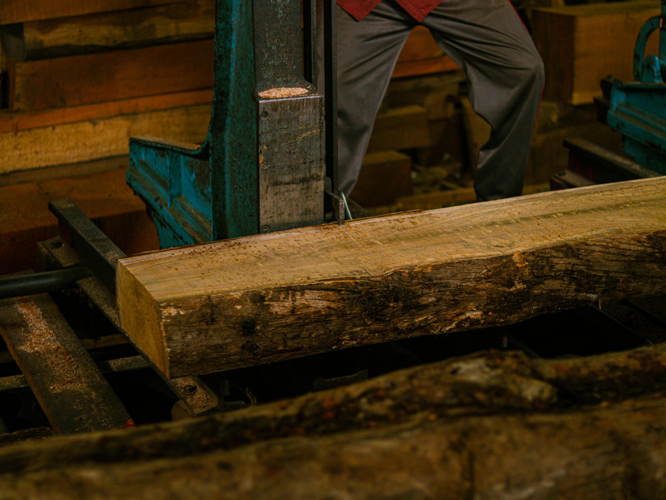Custom-cut timber prepared to required dimensions