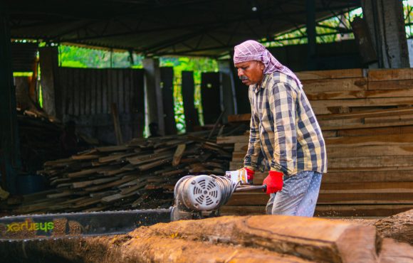 Custom Teak Wood Cutting